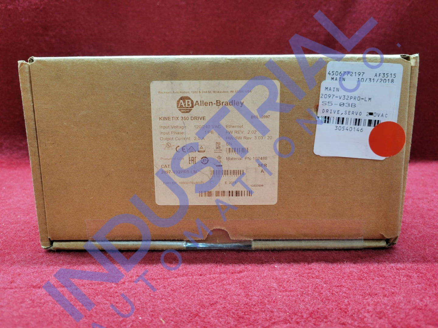 Allen-Bradley 2097-V32PR0-LM Surplus Original Open Box Industrial Automation & Control