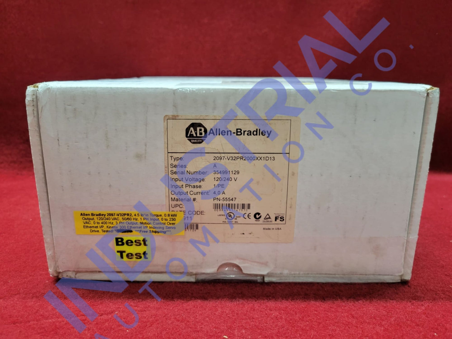 Allen-Bradley 2097-V32PR2 Surplus Original Open Box Industrial Automation & Control