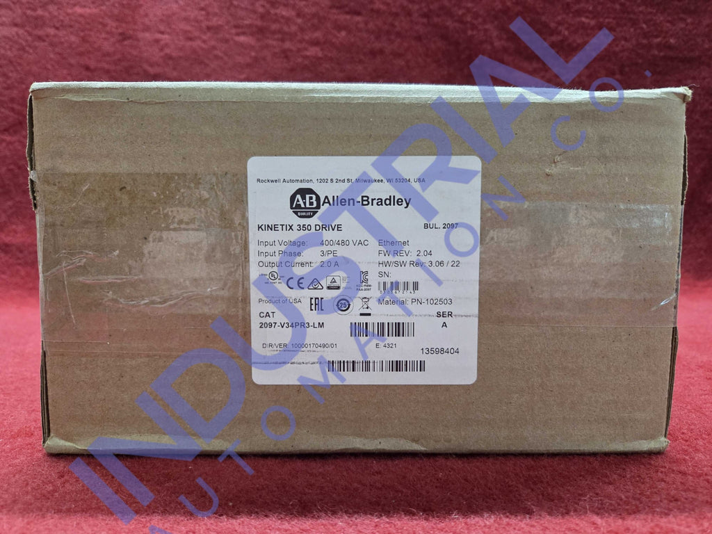 Allen-Bradley 2097-V34PR3-LM Surplus Original Open Box