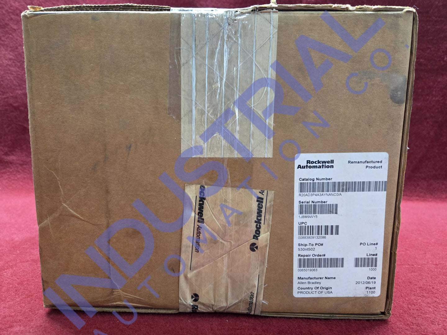 Allen Bradley 20AD3P4A3AYNANC0 Manufacturer Refurbished Industrial Automation & Control