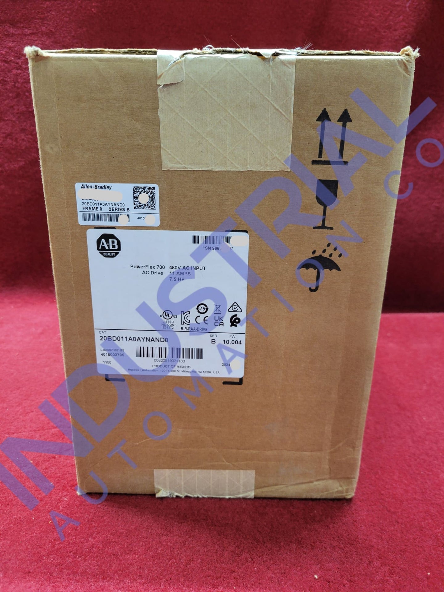 Allen-Bradley 20BD011A0AYNAND0 Surplus Original Box Industrial Automation & Control