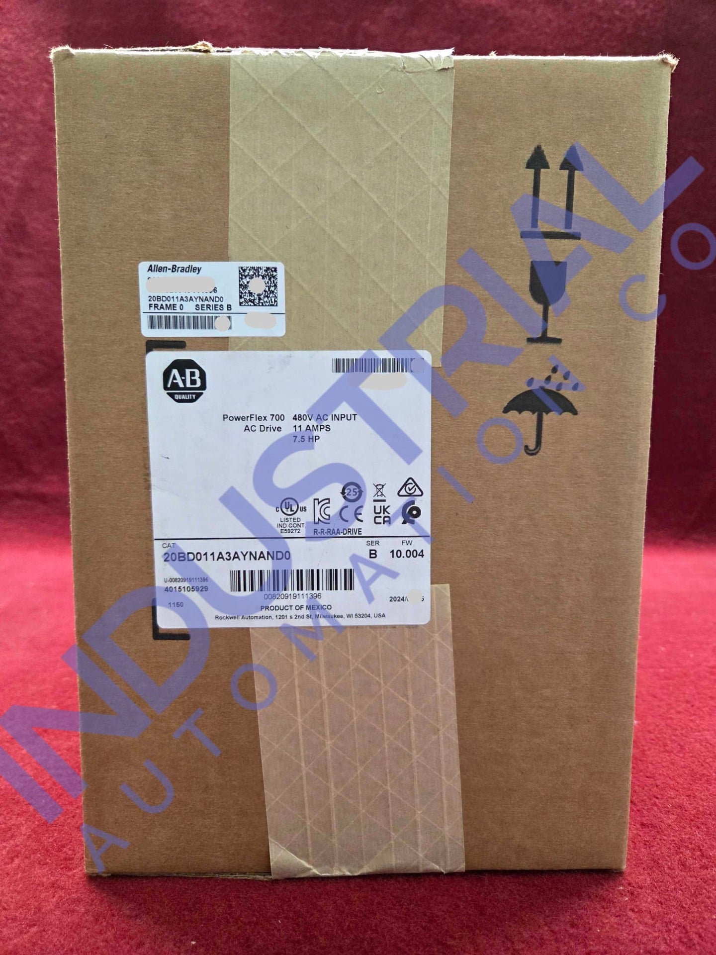 Allen-Bradley 20BD011A3AYNAND0 Surplus Original Box Industrial Automation & Control