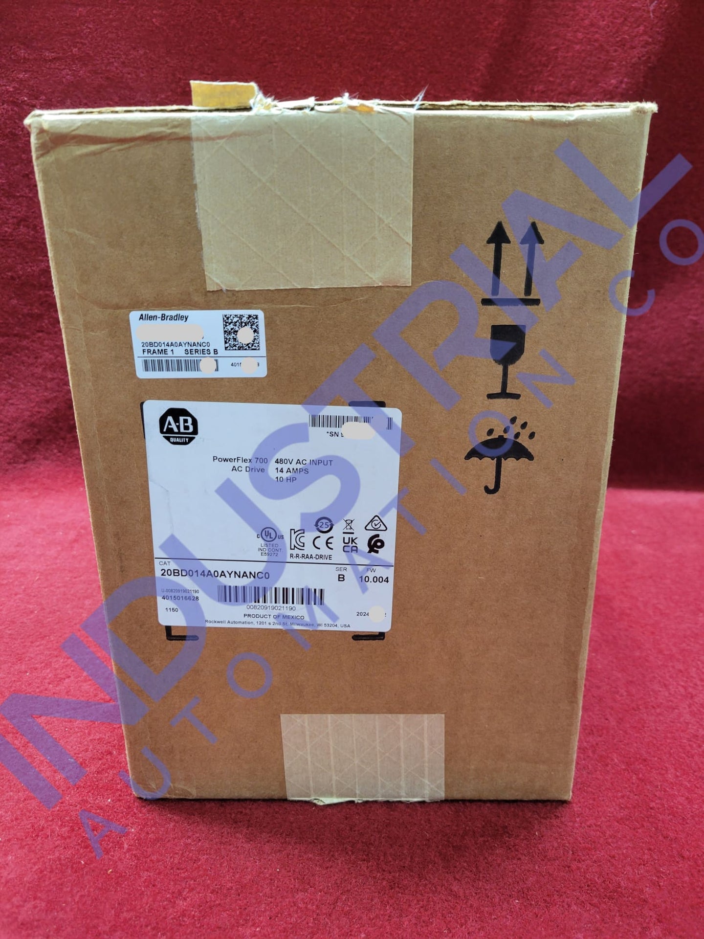 Allen-Bradley 20BD014A0AYNANC0 Surplus Original Box Industrial Automation & Control