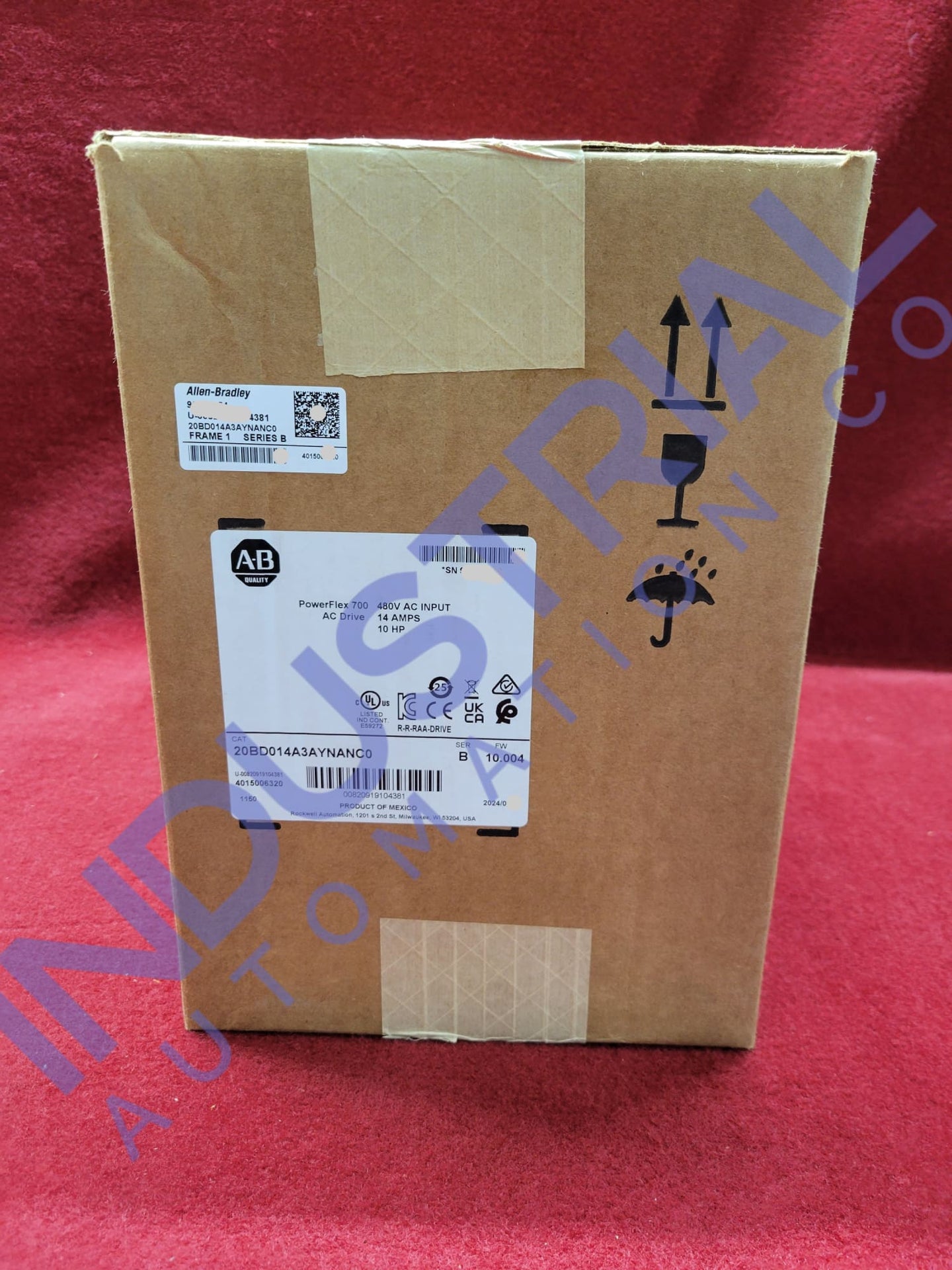 Allen-Bradley 20BD014A3AYNANC0 Surplus Original Box