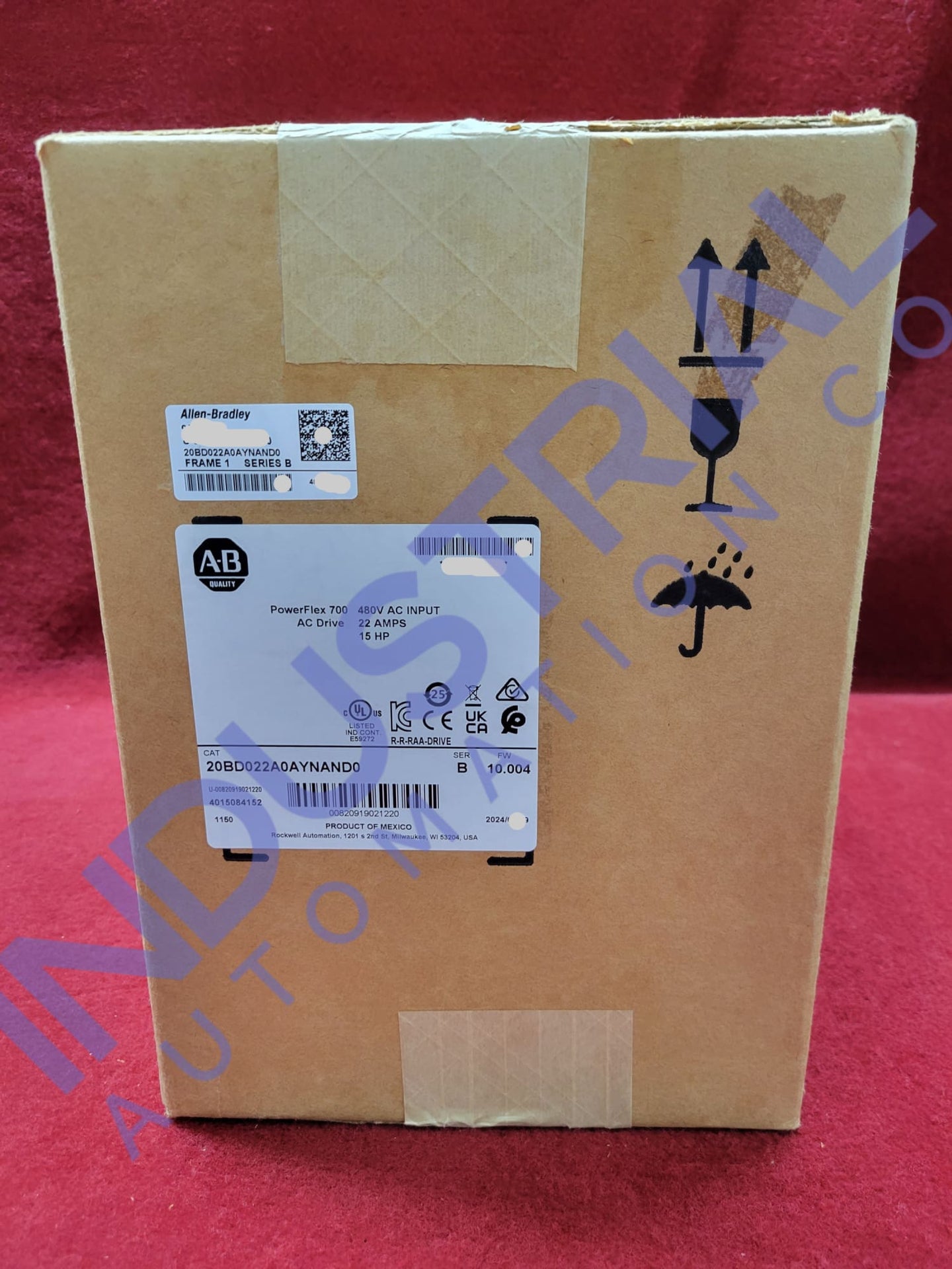 Allen-Bradley 20BD022A0AYNAND0 Surplus Original Box Industrial Automation & Control
