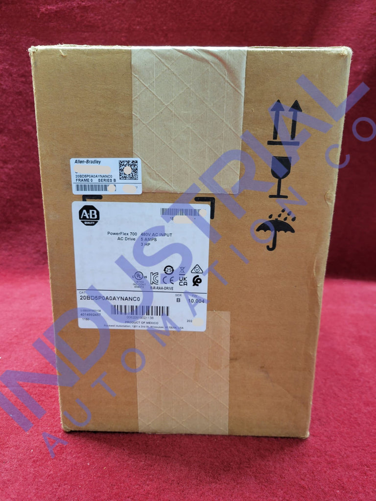 Allen-Bradley 20BD5P0A0AYNANC0 Surplus Original Box Industrial Automation & Control