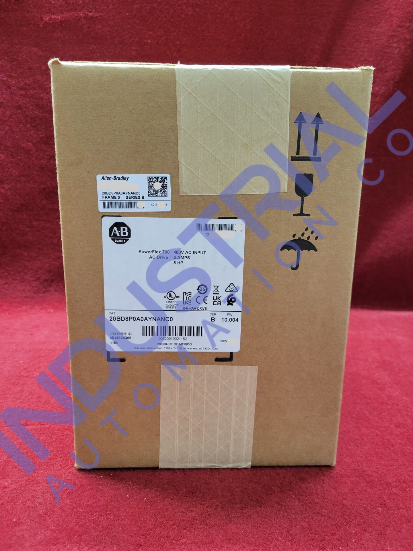 Allen-Bradley 20BD8P0A0AYNANC0 Surplus Original Box Industrial Automation & Control