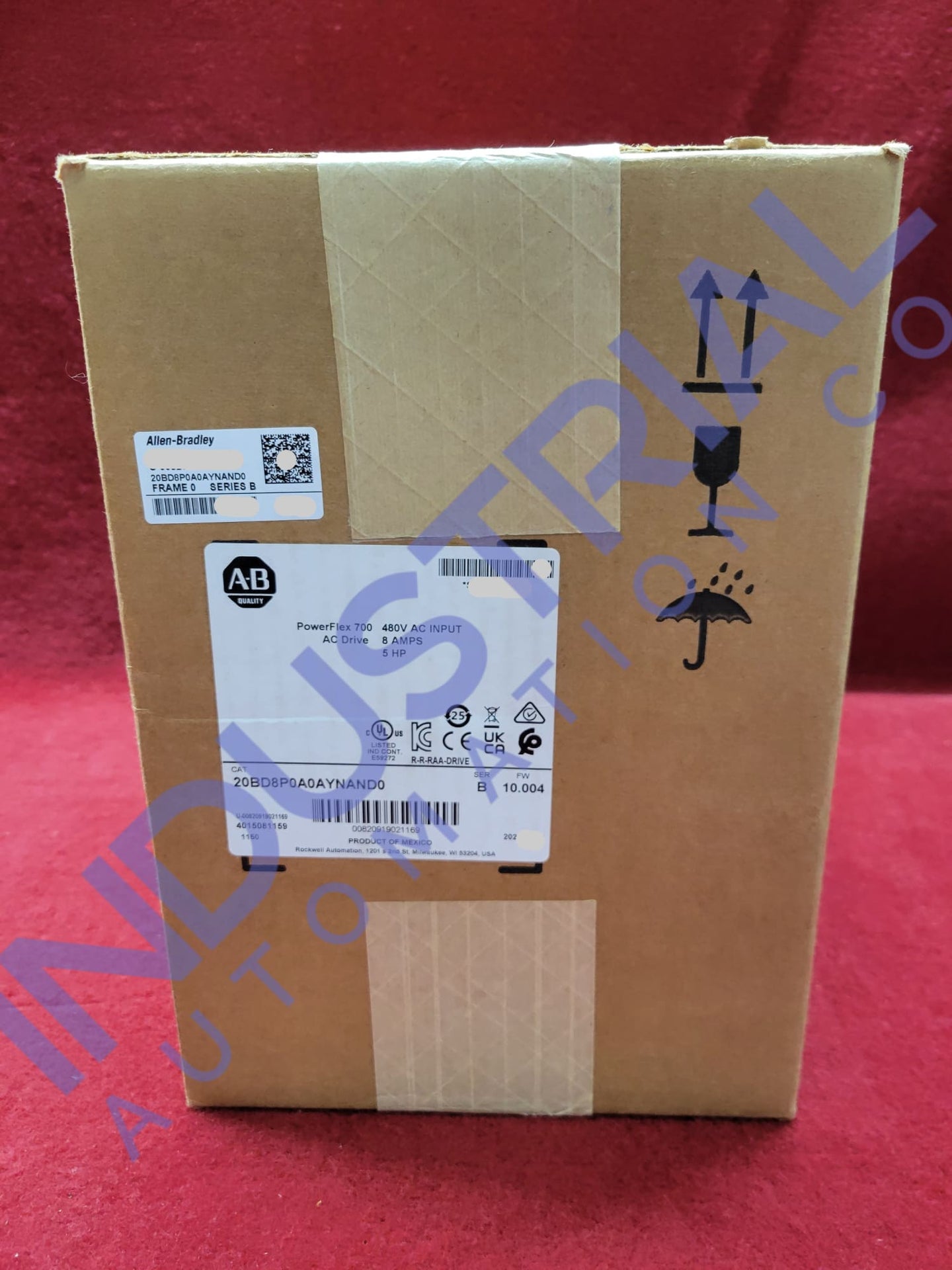 Allen-Bradley 20BD8P0A0AYNAND0 Surplus Original Box Industrial Automation & Control