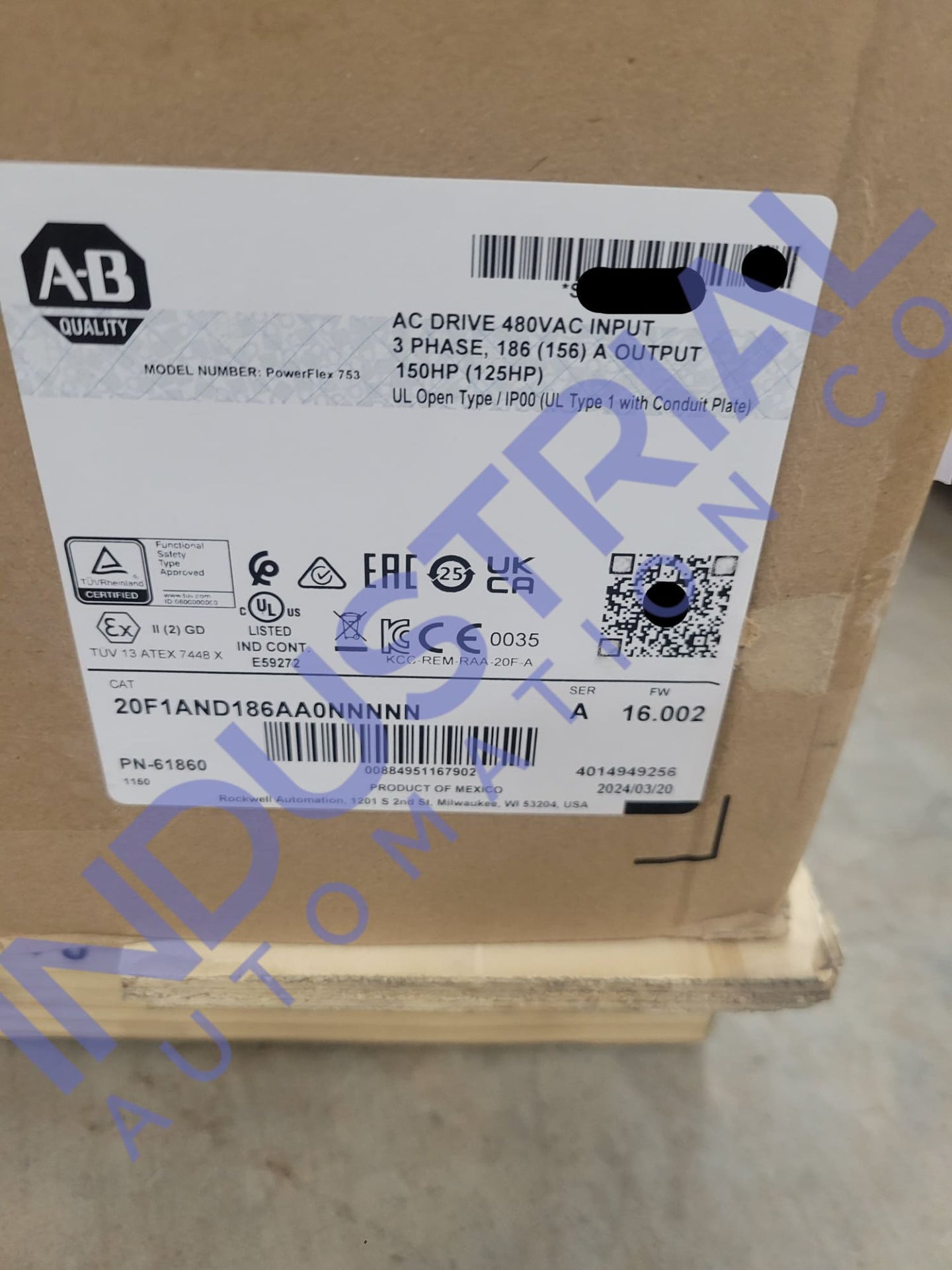 Allen-Bradley 20F1And186Aa0Nnnnn