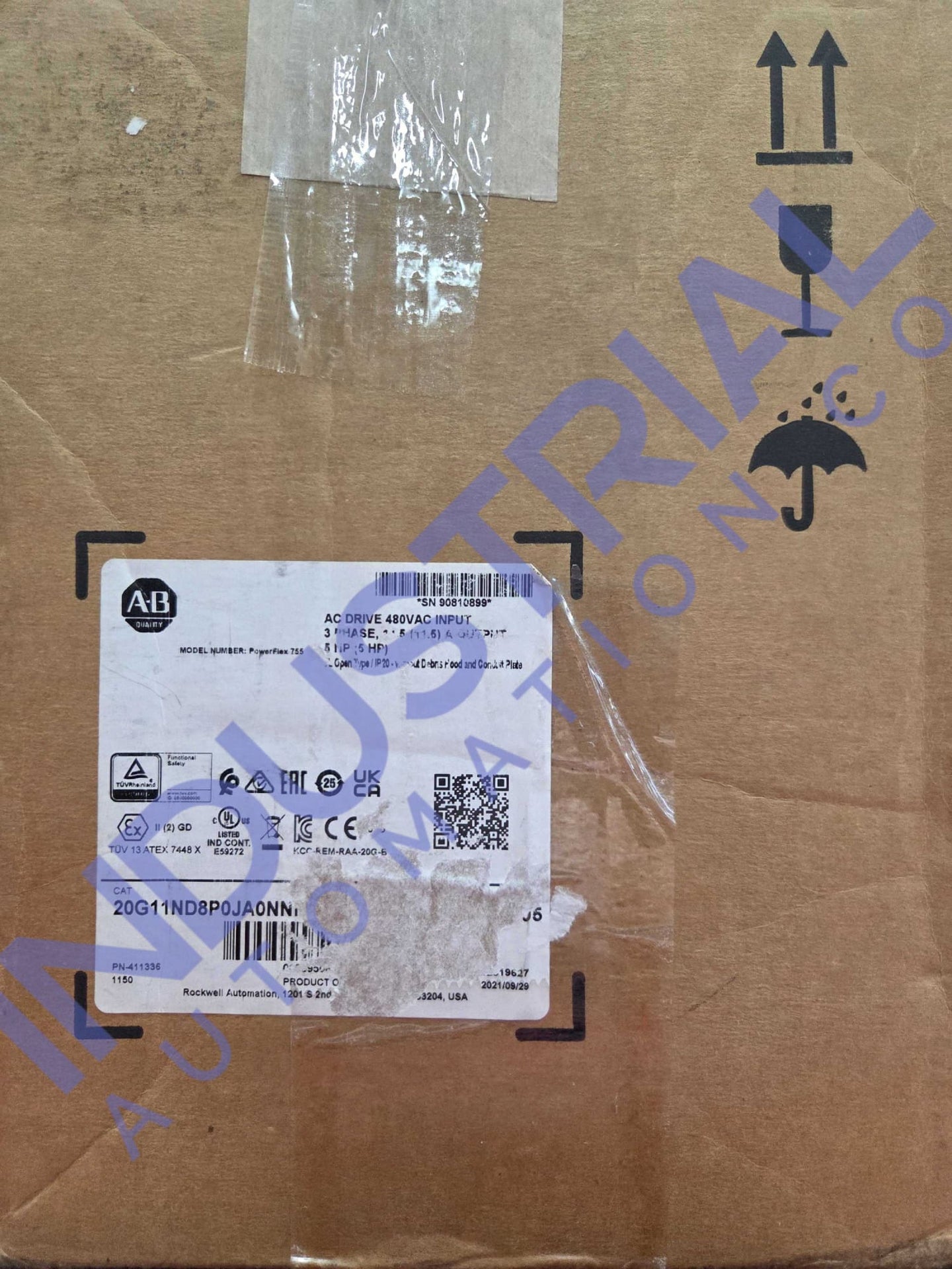 Allen-Bradley 20G11ND8P0JA0NNNNN Surplus Original Open Box Industrial Automation & Control