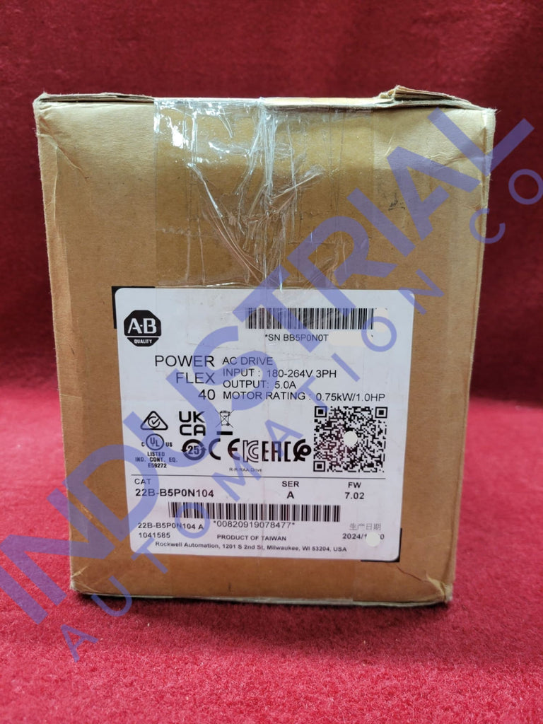 Allen-Bradley 22B-B5P0N104 Surplus Original Open Box Industrial Automation & Control