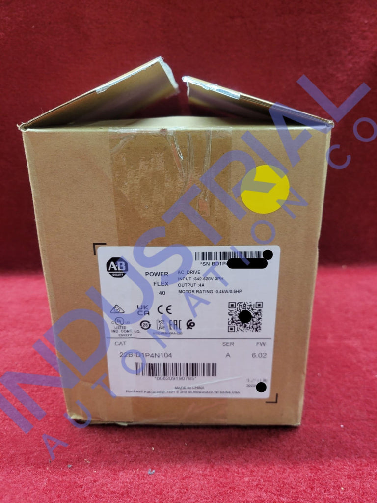 Allen-Bradley 22B-D1P4N104 Iac Certified Refurbished