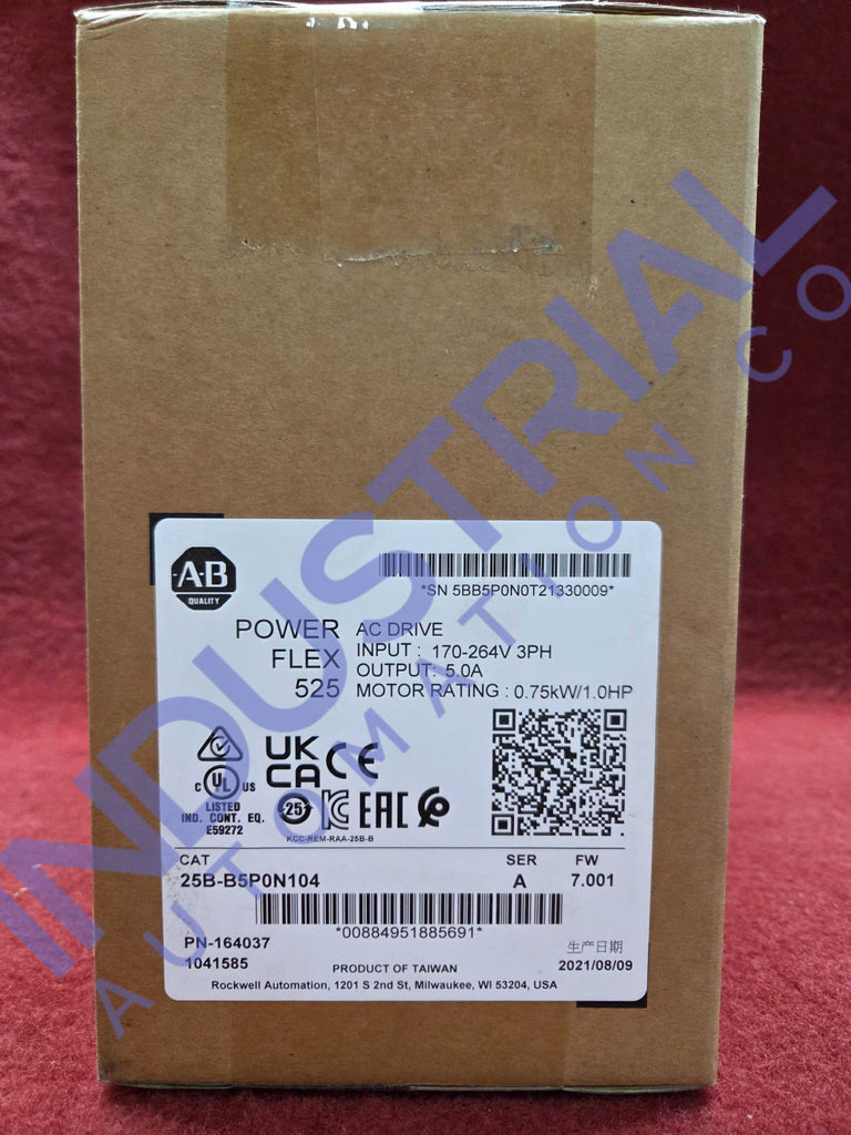 Allen-Bradley 25B-B5P0N104 Surplus Original Box Industrial Automation & Control