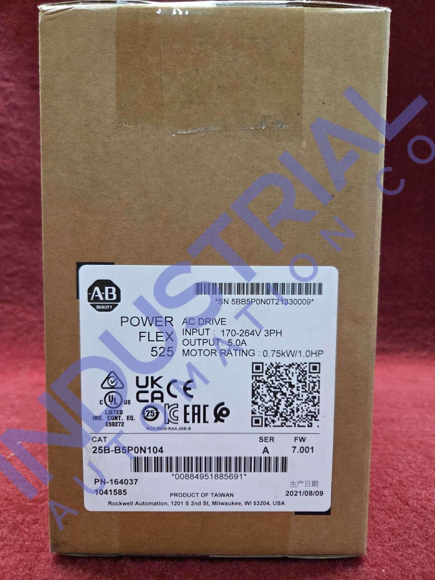 Allen-Bradley 25B-B5P0N104 Surplus Original Box Industrial Automation & Control
