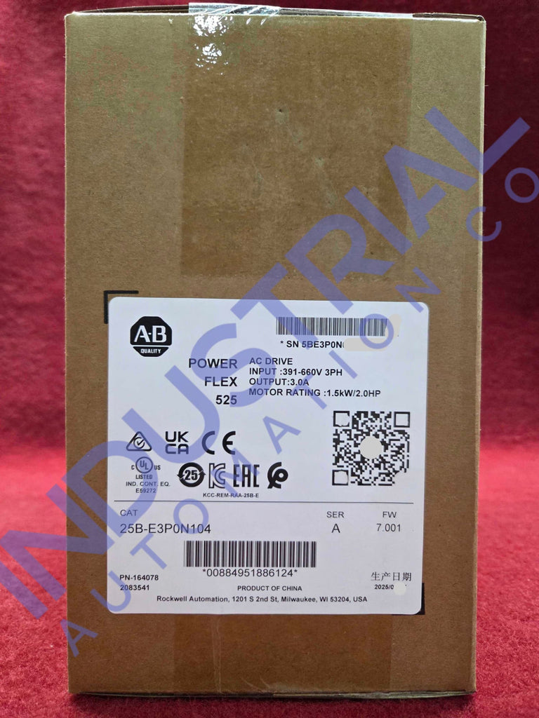 Allen-Bradley 25B-E3P0N104 Surplus Original Box Industrial Automation & Control