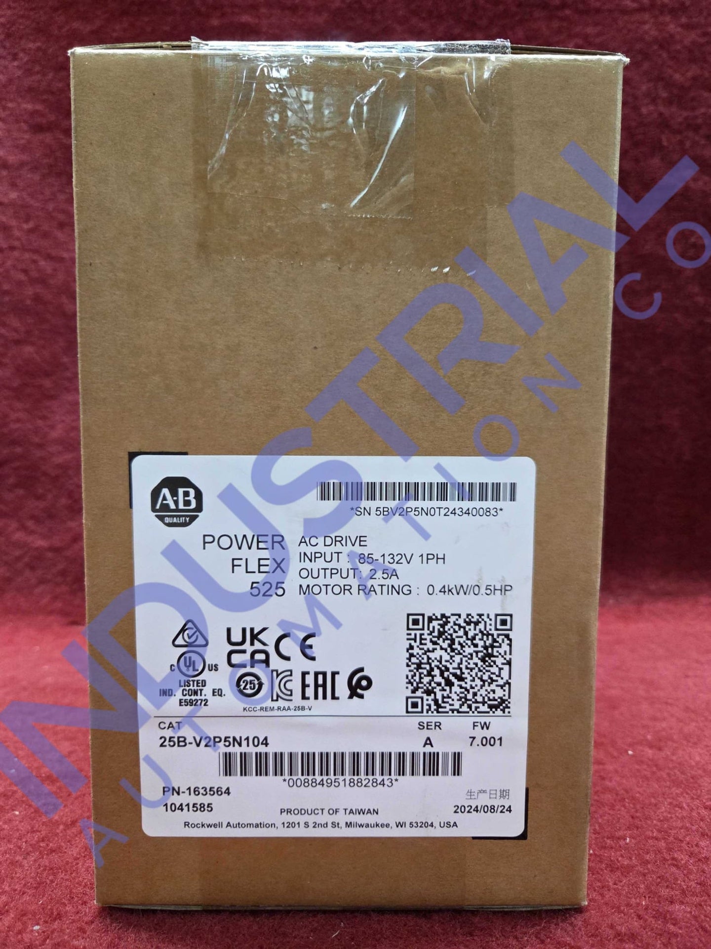 Allen-Bradley 25B-V2P5N104 Surplus Original Open Box Industrial Automation & Control