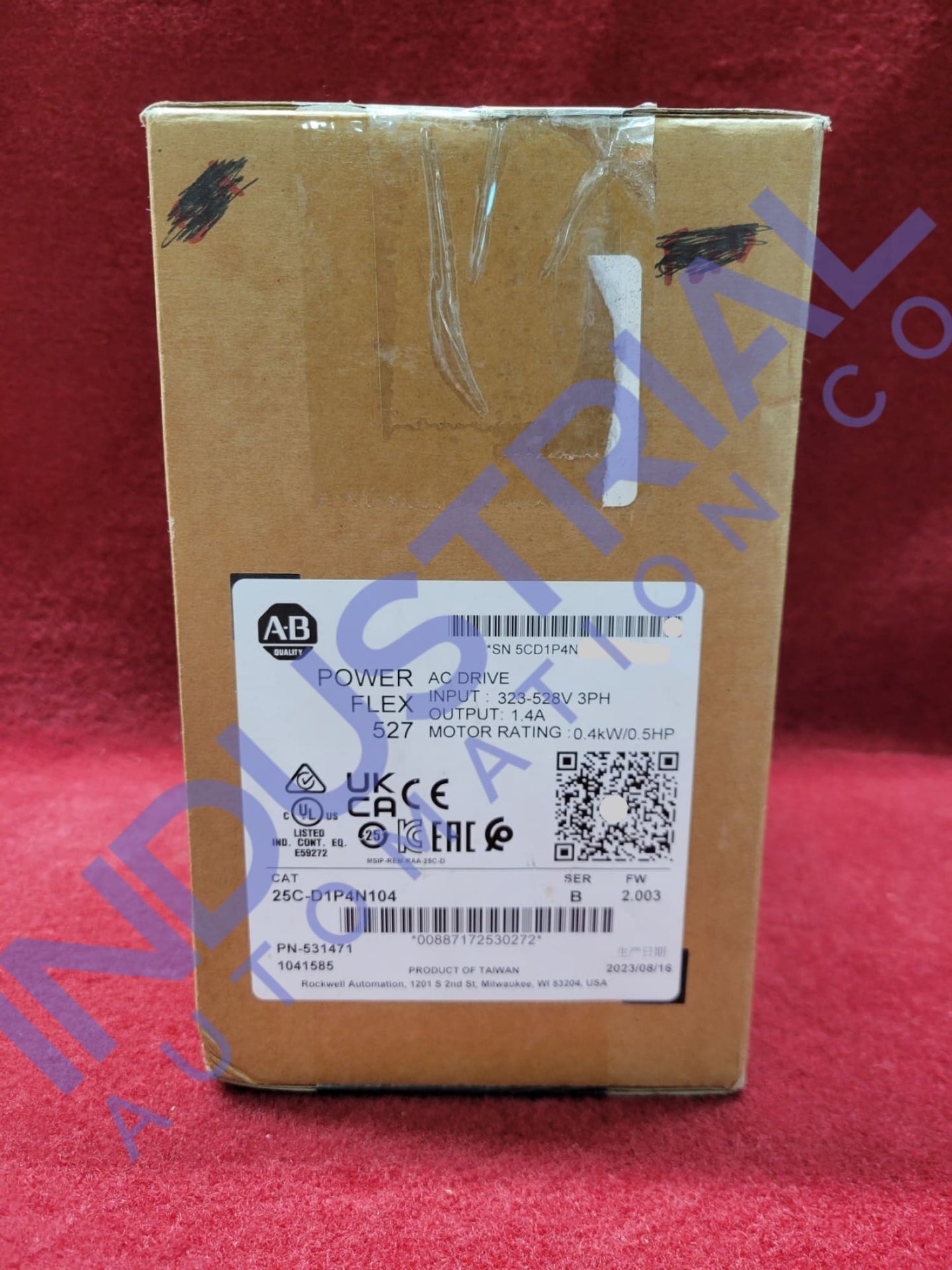 Allen-Bradley 25C-D1P4N104 Surplus Original Open Box Industrial Automation & Control