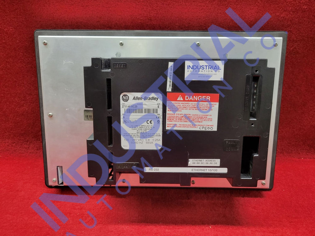 Allen-Bradley 2711-K10C20 IAC Certified Refurbished Industrial Automation & Control