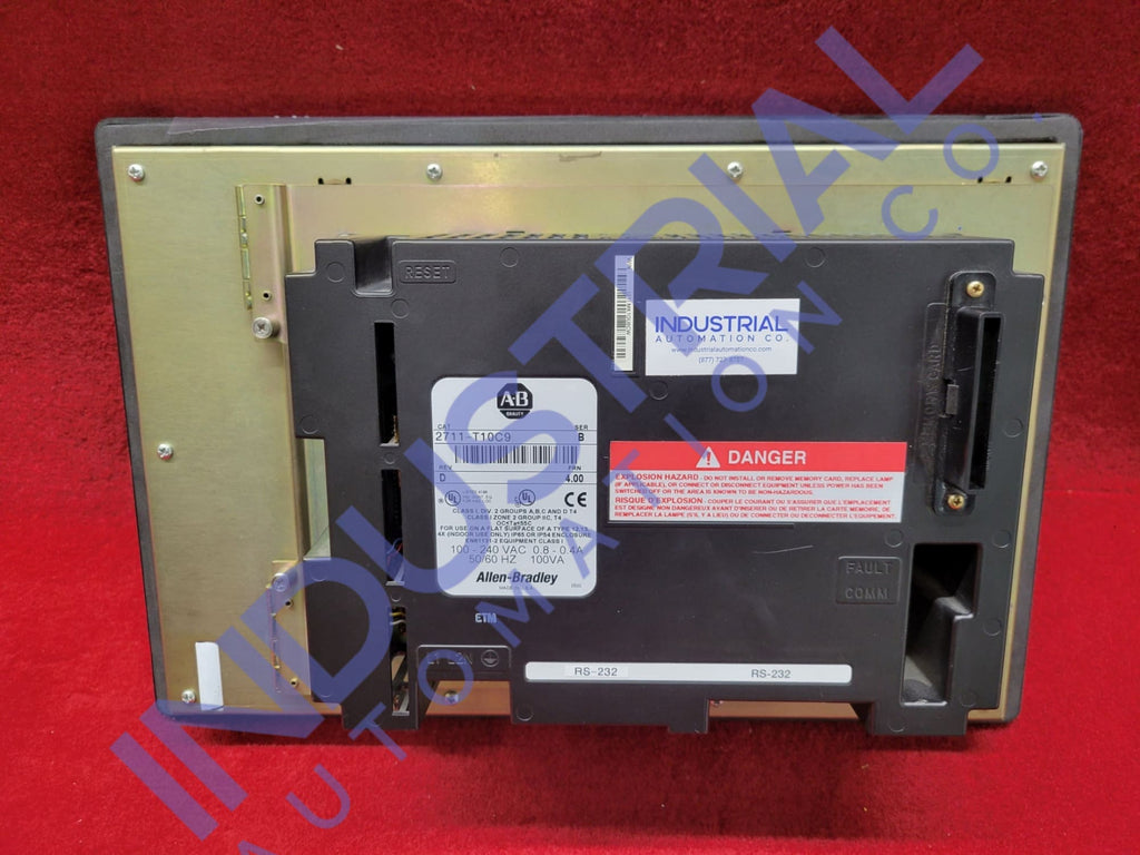 Allen-Bradley 2711-K10C9 IAC Certified Refurbished