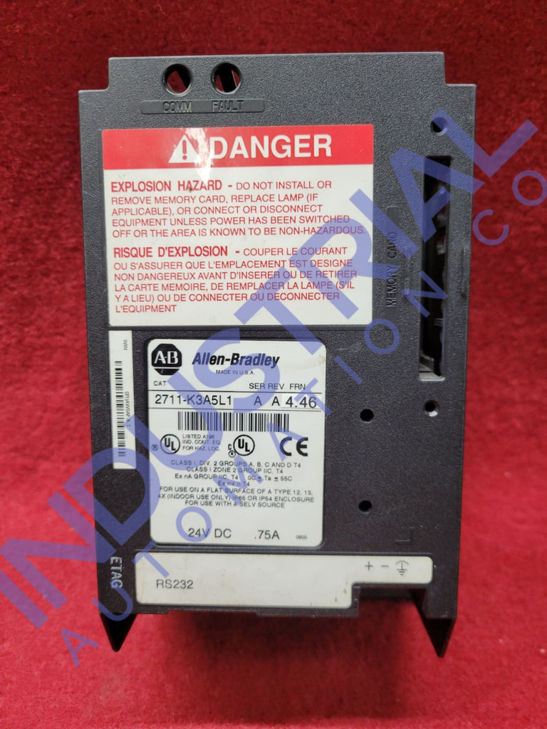 Allen Bradley 2711 K3A5L1 IAC Certified Refurbished