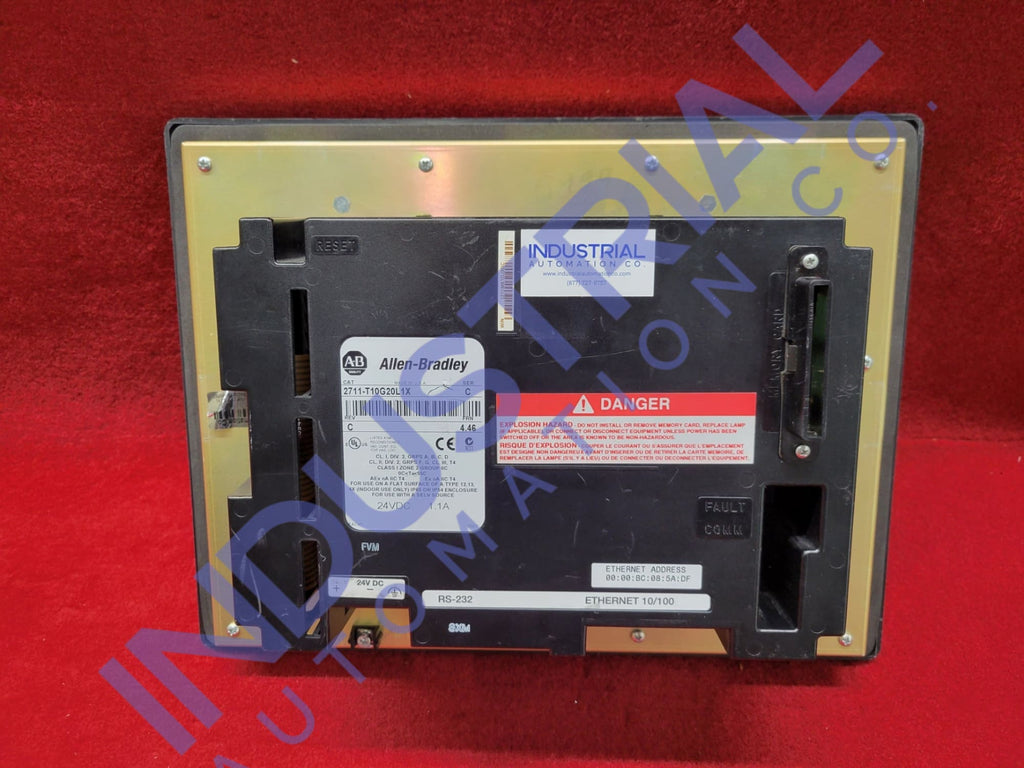 Allen-Bradley 2711-T10G20L1 IAC Certified Refurbished