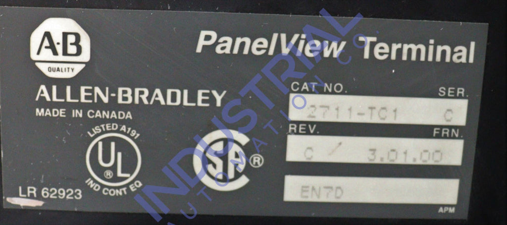 Allen-Bradley 2711-Tc1