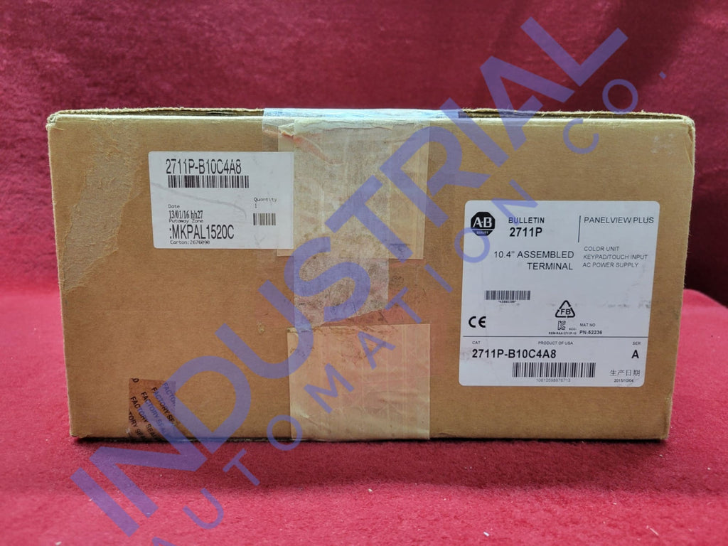 Allen-Bradley 2711P-B10C4A8 Surplus Original Open Box