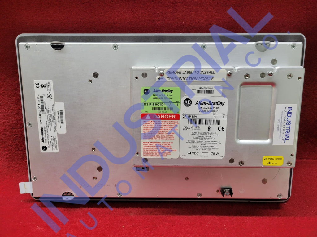Allen-Bradley 2711P-B10C4D1 IAC Certified Refurbished