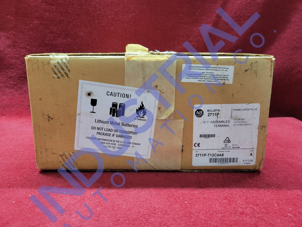 Allen Bradley 2711P T12C4A8 Surplus Original Open Box Industrial Automation & Control