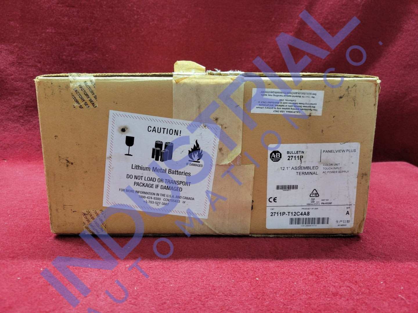 Allen Bradley 2711P T12C4A8 Surplus Original Open Box Industrial Automation & Control