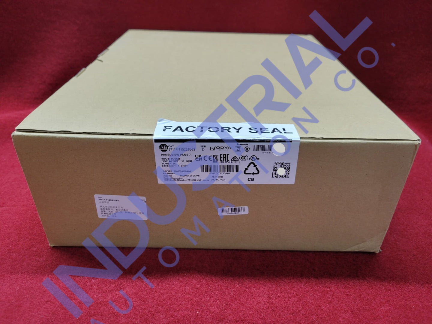 Allen-Bradley 2711P-T15C21D8S Surplus Original Box