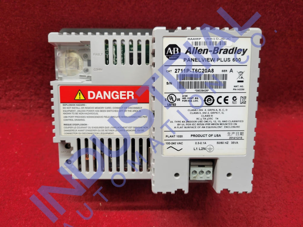Allen-Bradley 2711P-T6C20A8 Industrial Automation & Control