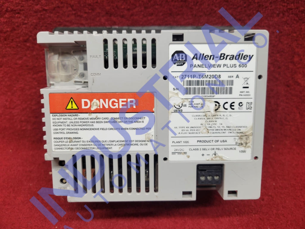Allen-Bradley 2711P-T6M20D8