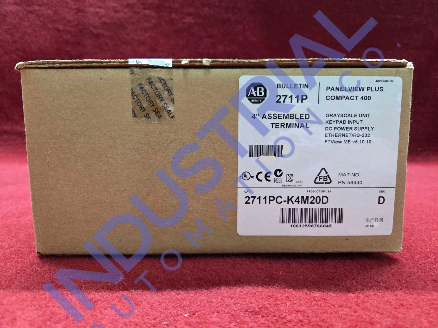 Allen-Bradley 2711PC-K4M20D Surplus Original Open Box