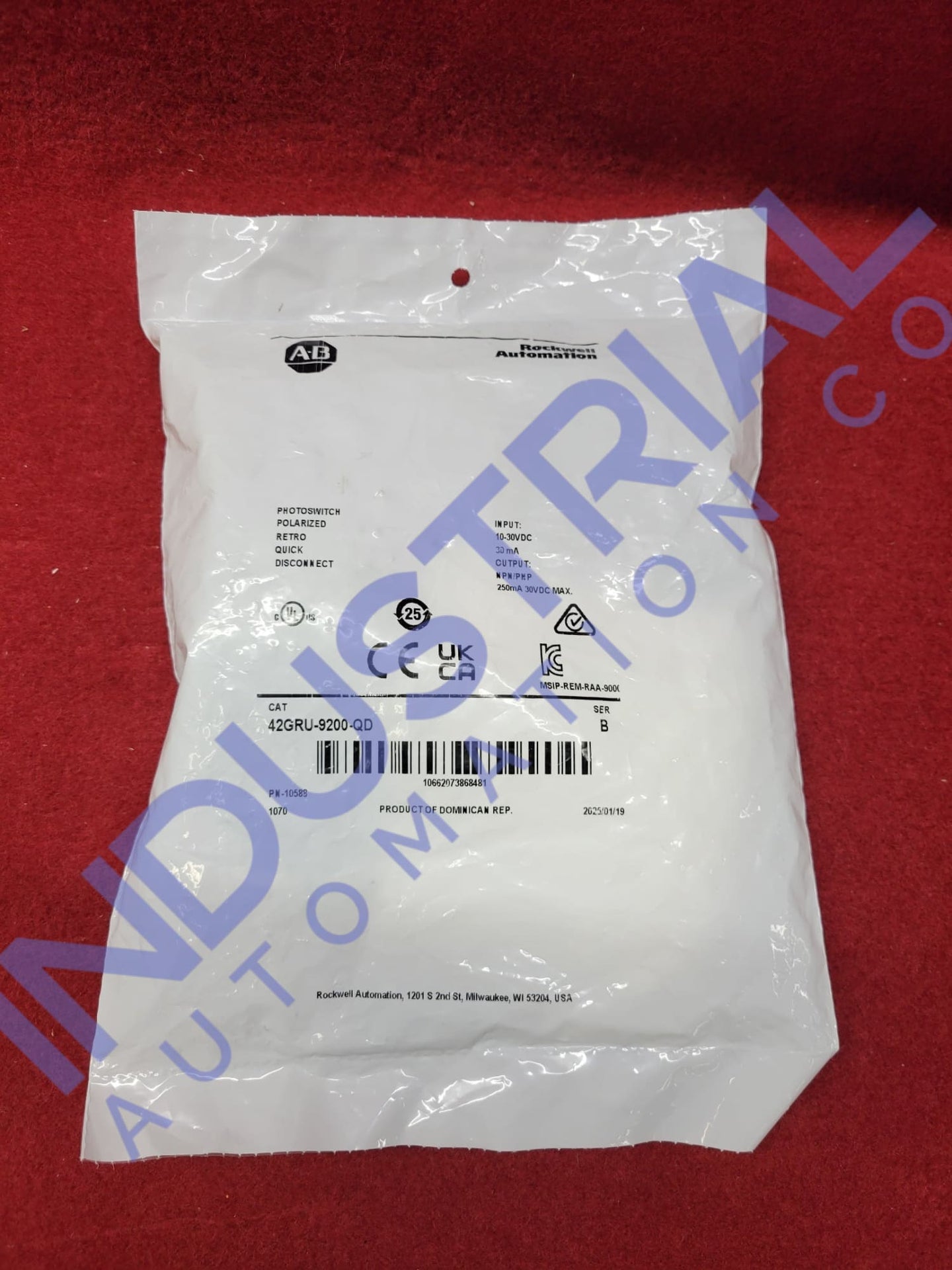 Allen-Bradley 42GRU-9200-QD Surplus Original Box