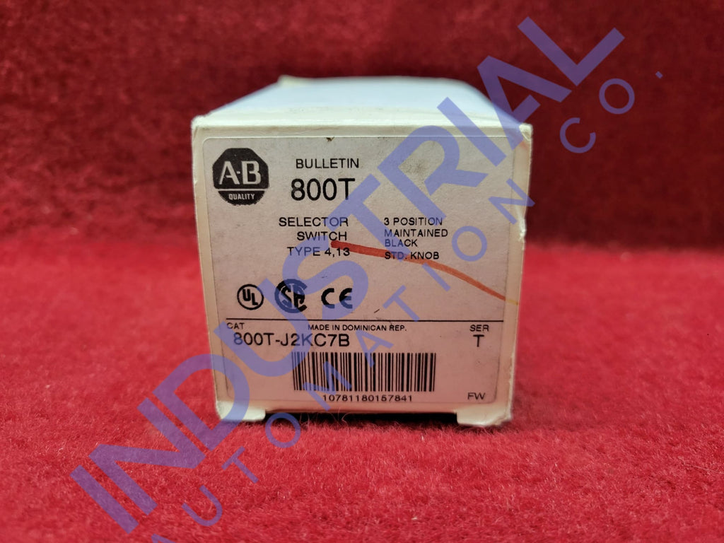 Allen-Bradley 800T-J2KC7B Surplus Original Open Box