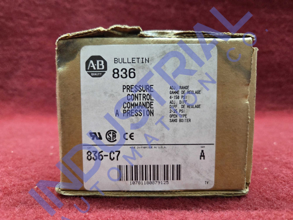 Allen-Bradley 836-C7 Surplus Original Open Box