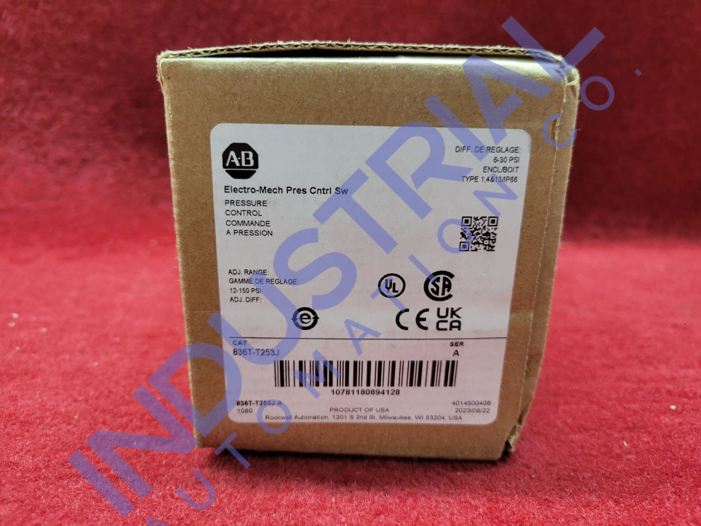 Allen-Bradley 836T-T253J Surplus Original Open Box