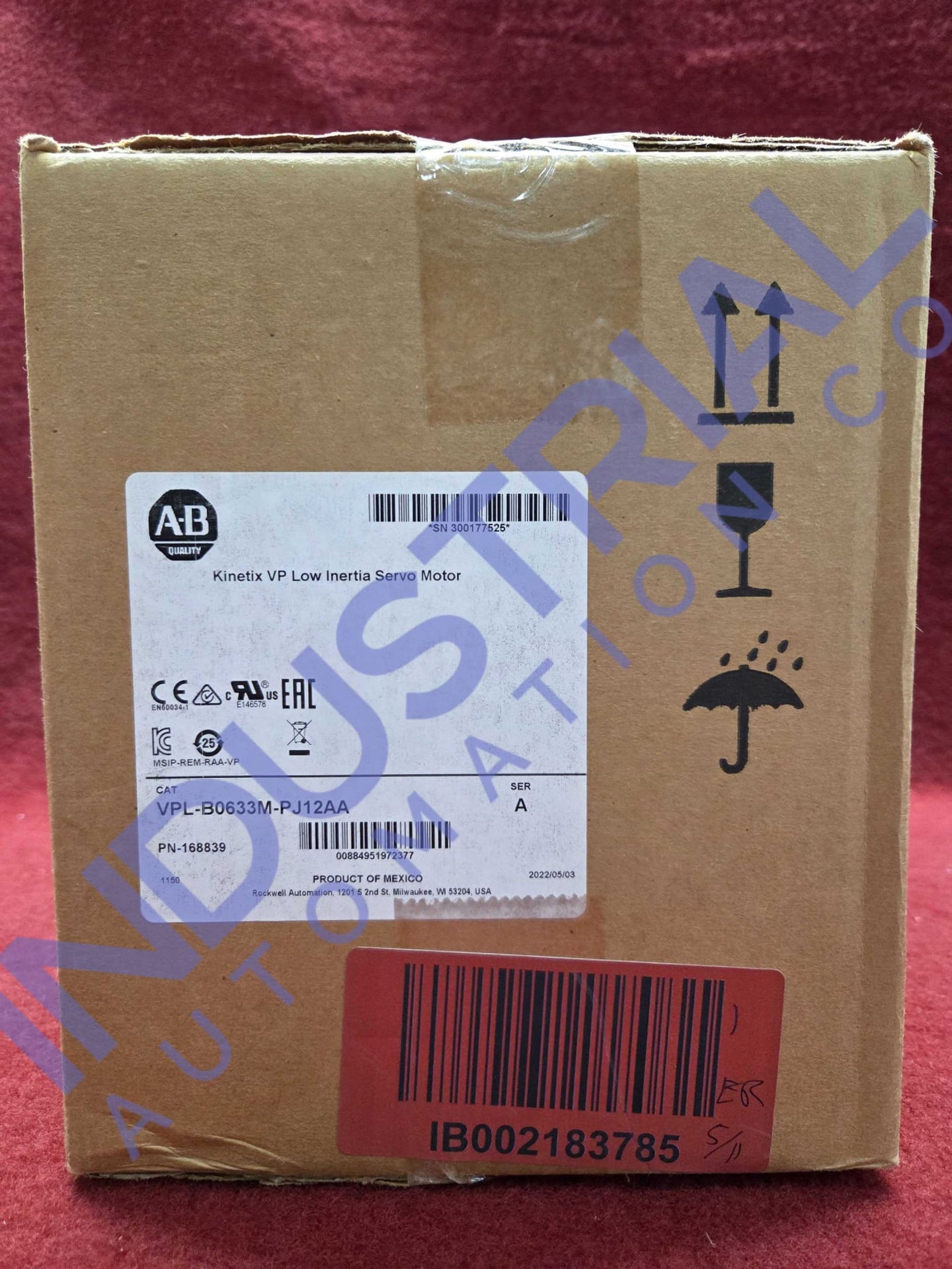 Allen Bradley VPL B0633M PJ12AA Surplus Original Box Industrial Automation & Control