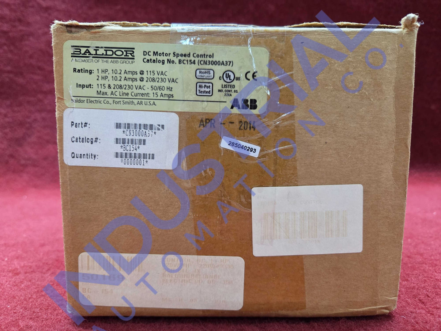 Baldor CN3000A37 New Surplus