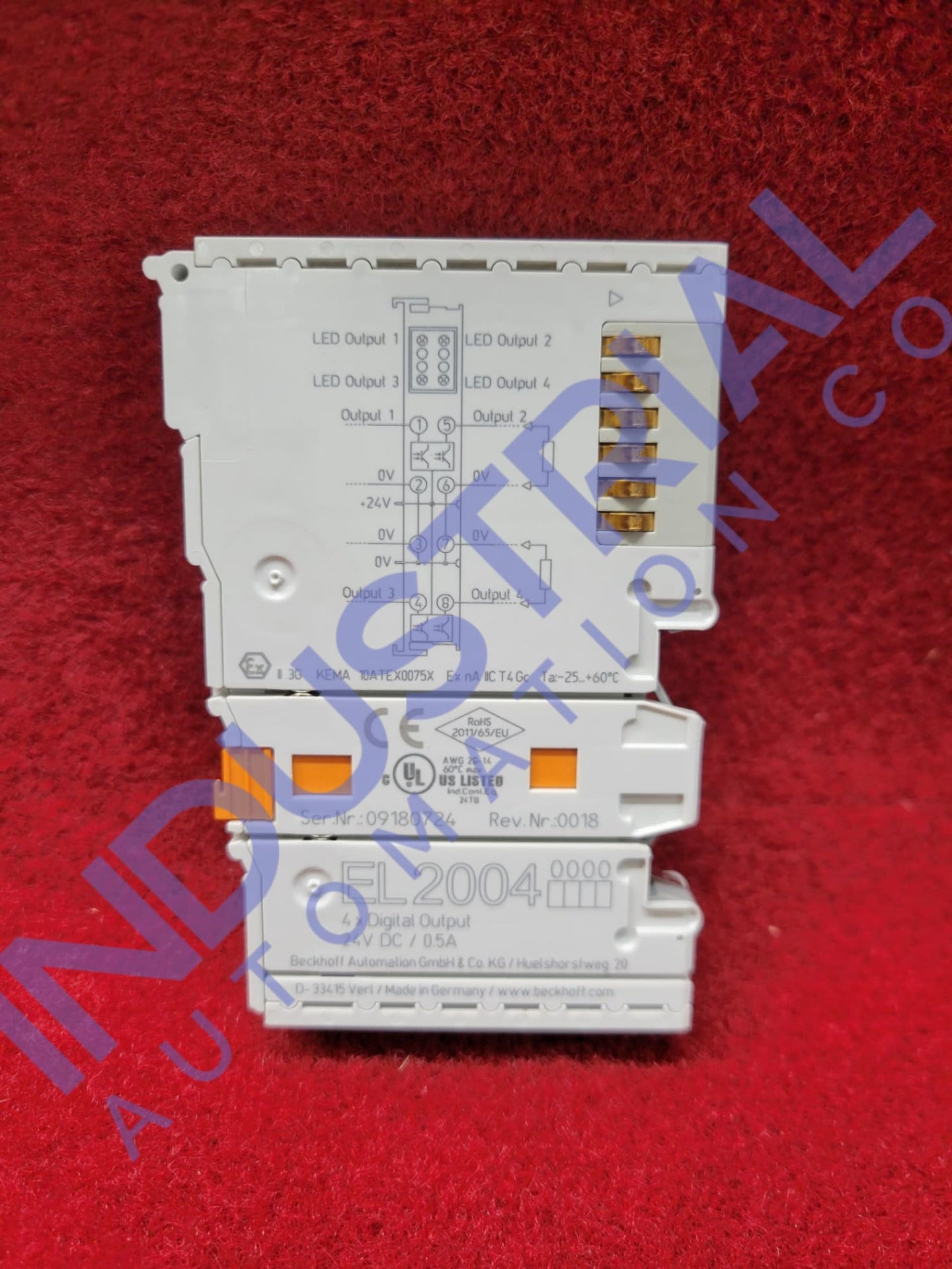 Beckhoff EL2004 IAC Certified Refurbished