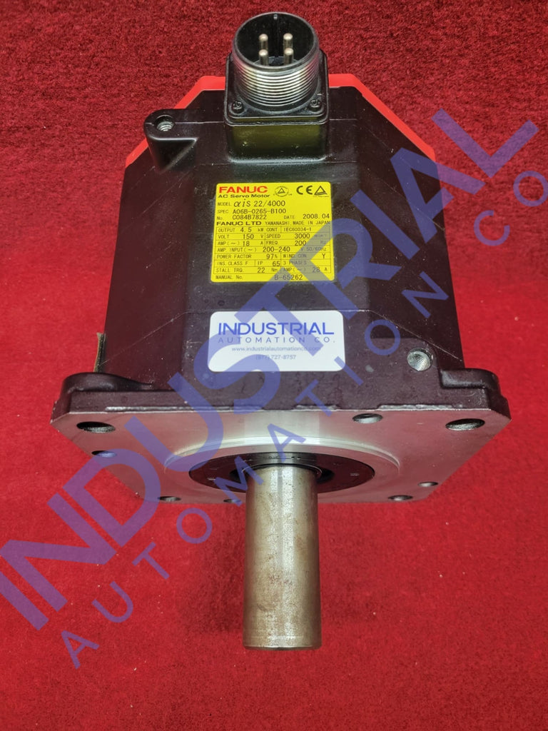 Fanuc A06B-0265-B100 Iac Refurbished