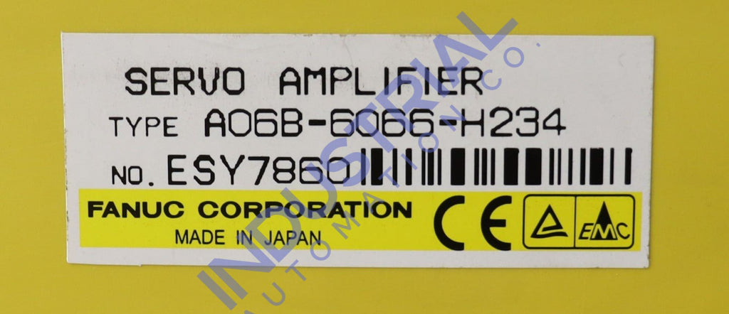 Fanuc A06B-6066-H234