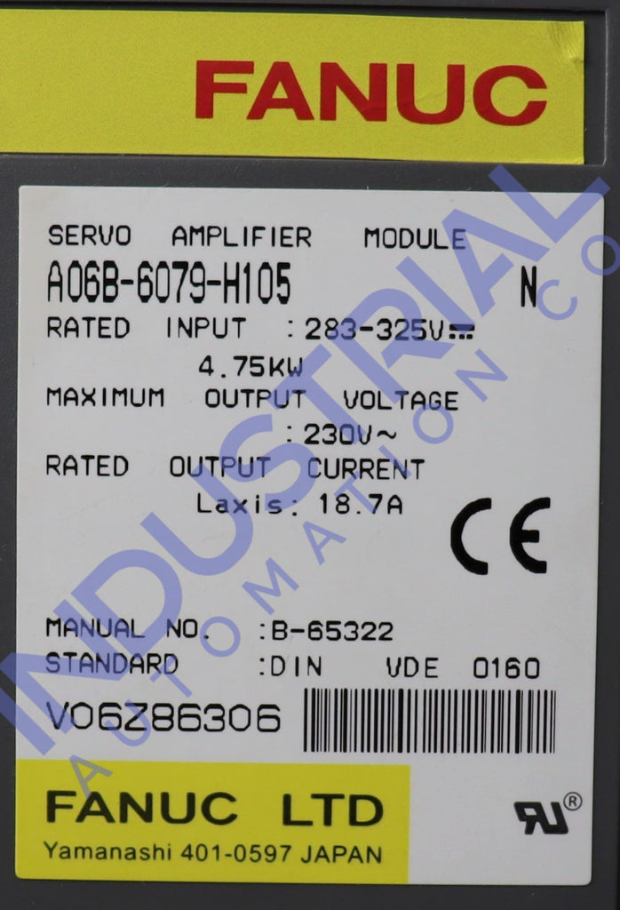 Fanuc A60B-6079-H105