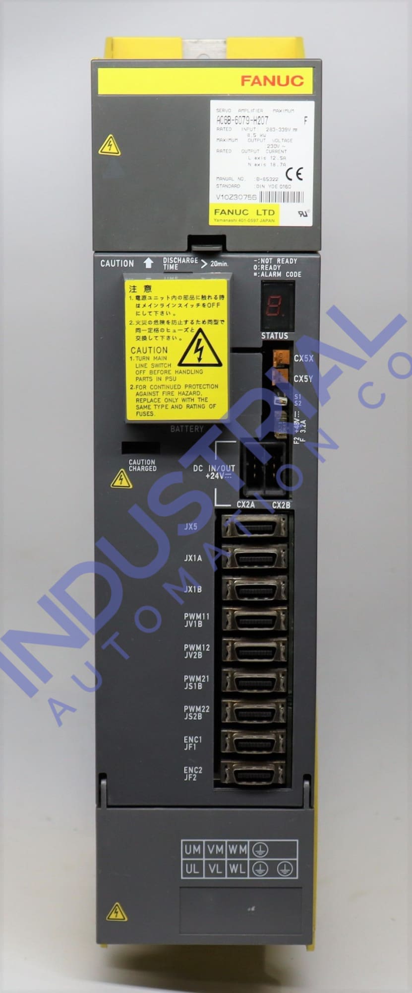 ファナック サーボアンプ A06B-6079-H207