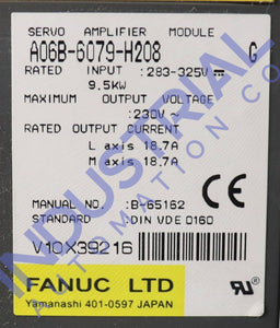 Fanuc A06B-6079-H208