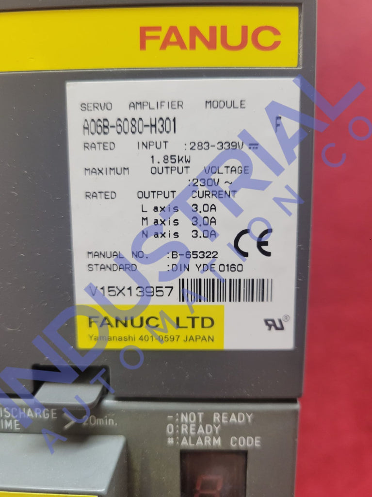 Fanuc A06B-6080-H301