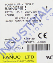 Load image into Gallery viewer, Fanuc A06B-6087-H115