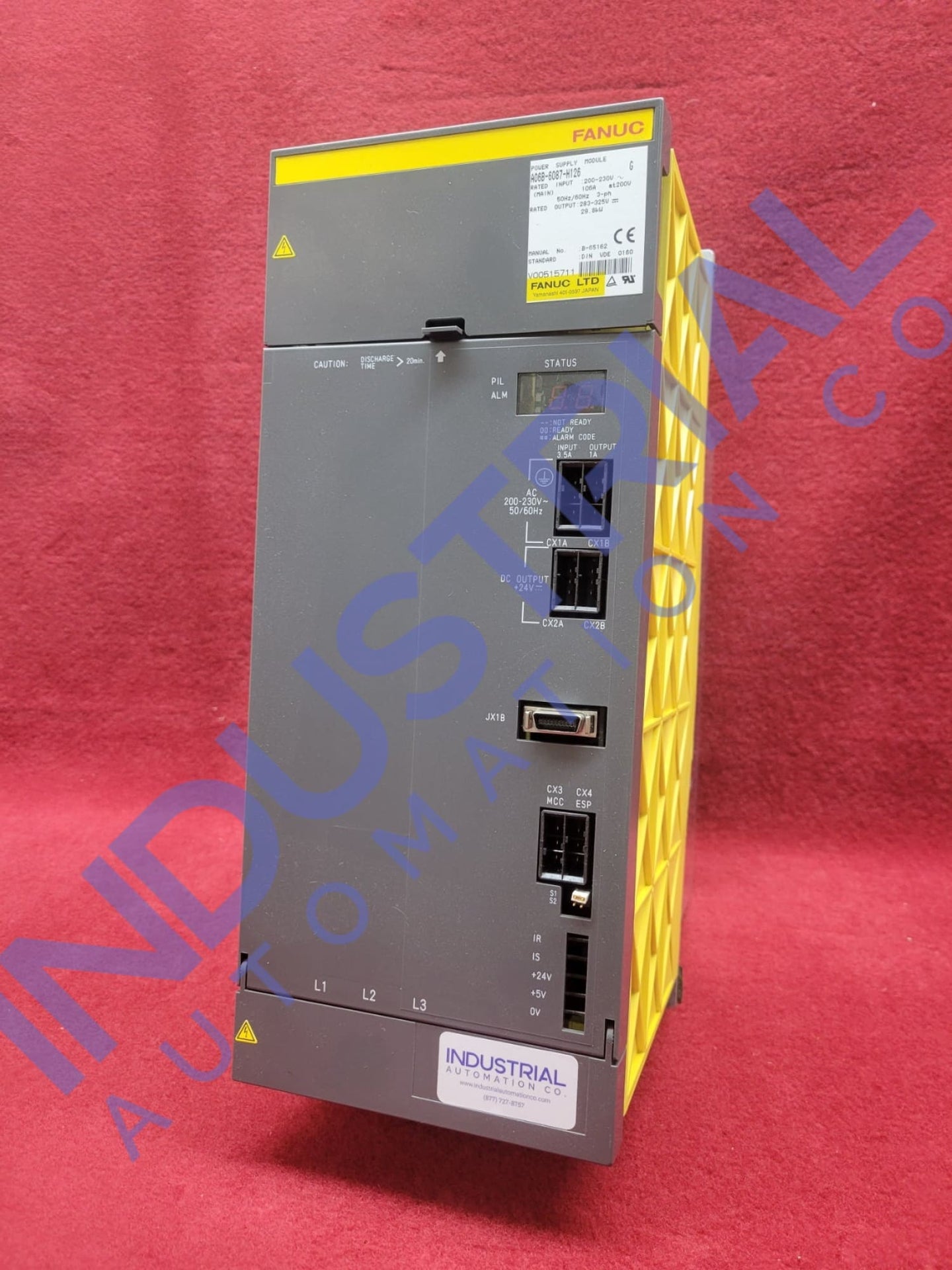 FANUC A06B-6087-H126 電源供給モジュール Fanuc A06B-6087-H126 or A06B6087H126 Power Supply Module