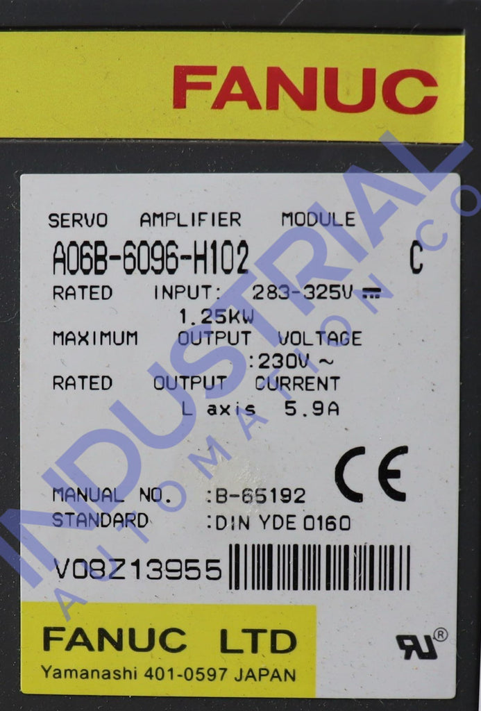 Fanuc A60B-6096-H102